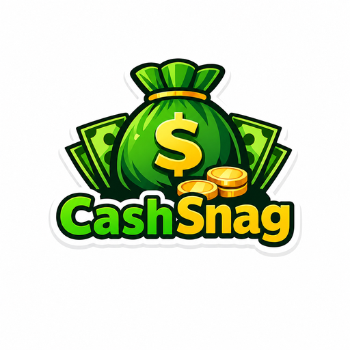 cashsnag website brand title and visual logo